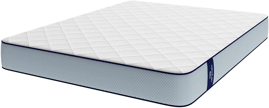 Cecotec Colchón Viscoelástico Flow ViscoCare 1900 90x200cm.Multicapa, Altura 21 cm, Núcleo FoamTech, Firmeza Alta, Capa Viscoelástica ViscoCare, Tejido PureCare, Doble Cara AllPerfect, Azul