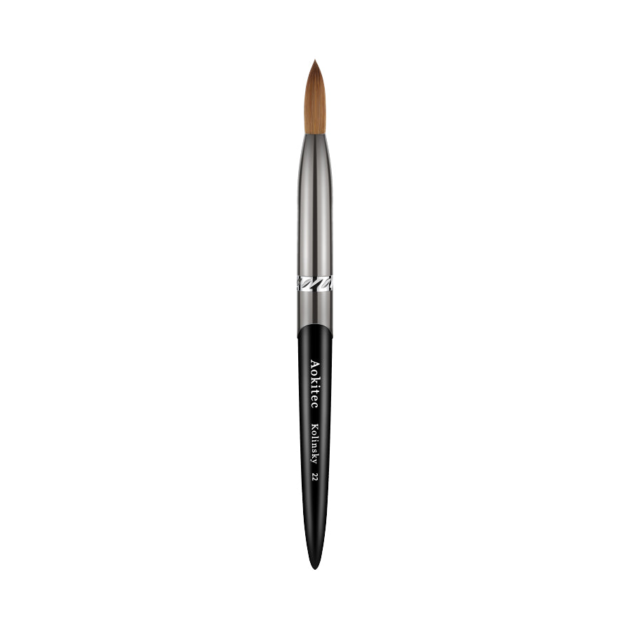BLACK METAL KOLINSKY BRUSH