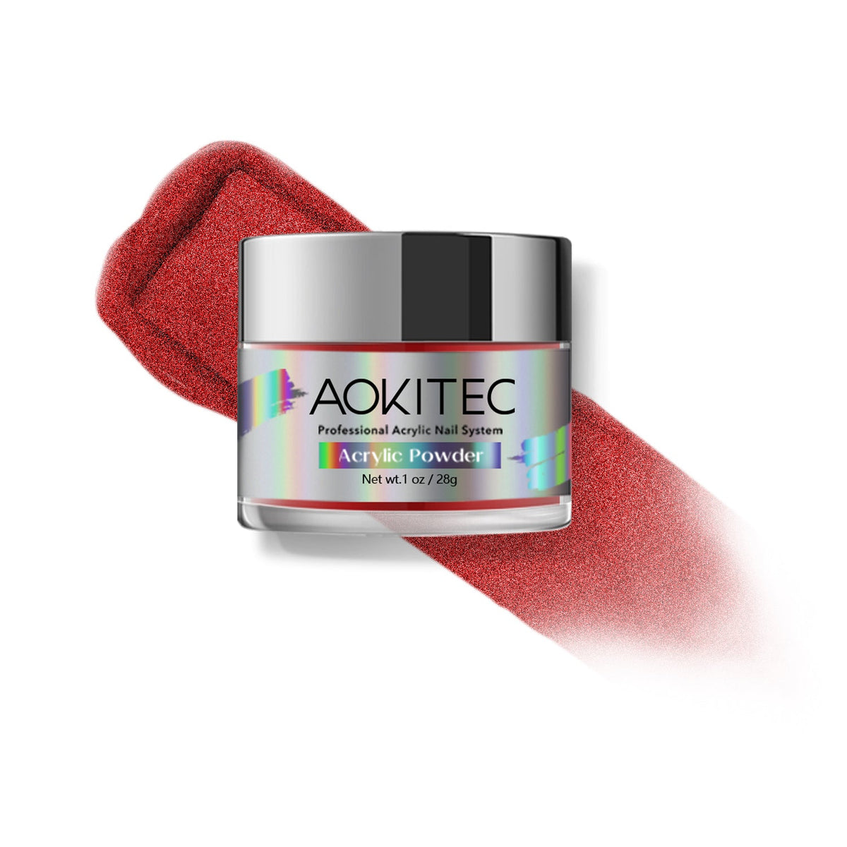 RED-ACRYLIC POWDER 1OZ