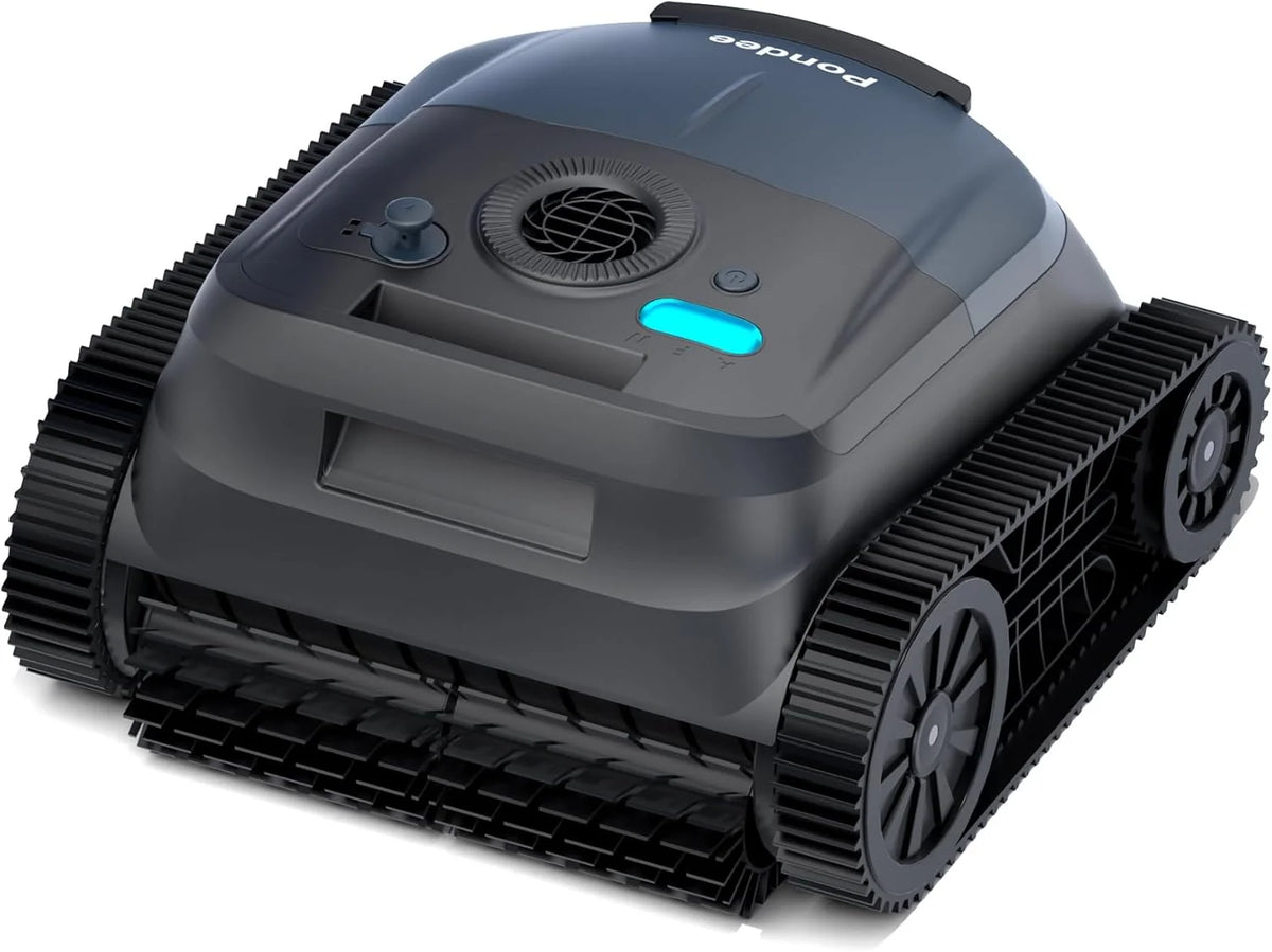 X5 Robot Piscina Limpiafondos y Paredes, Planificación Inteligente, Autonomía de 180 Min, 4 Modos, Smart Precision Docking™, Limpiafondos Piscina Automatico para Piscinas de hasta 300 m²