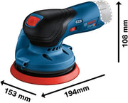 Bosch PRO Lijadora excéntrica a batería GEX 12V-125