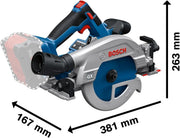Bosch PRO Sierra circular a batería GKS 18V-57-2 GX