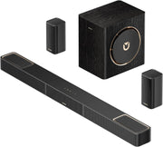 ULTIMEA 5.1.2ch Soundbar with Dolby Atmos, Up-Firing Upper Speakers, Wireless Subwoofer and 2 Rear, 460W, HDMI eARC, BT 5.4, Skywave F40 Boom Home Theater System