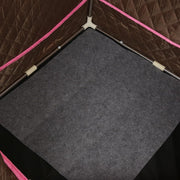 1000 W Sauna completa del cuerpo con cabina de vapor, generador de vapor, mando a distancia, sauna de vapor portátil y plegable, sauna SPA para casa, 90 x 90 x 180 cm, rojo