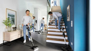 Bosch - Aspirador sin Cable Unlimited 7, Pack de batería de 3.0 Ah, Tubo Flexible, diseño Ligero, Accesorios, Luces LED, Blanco BBS711W