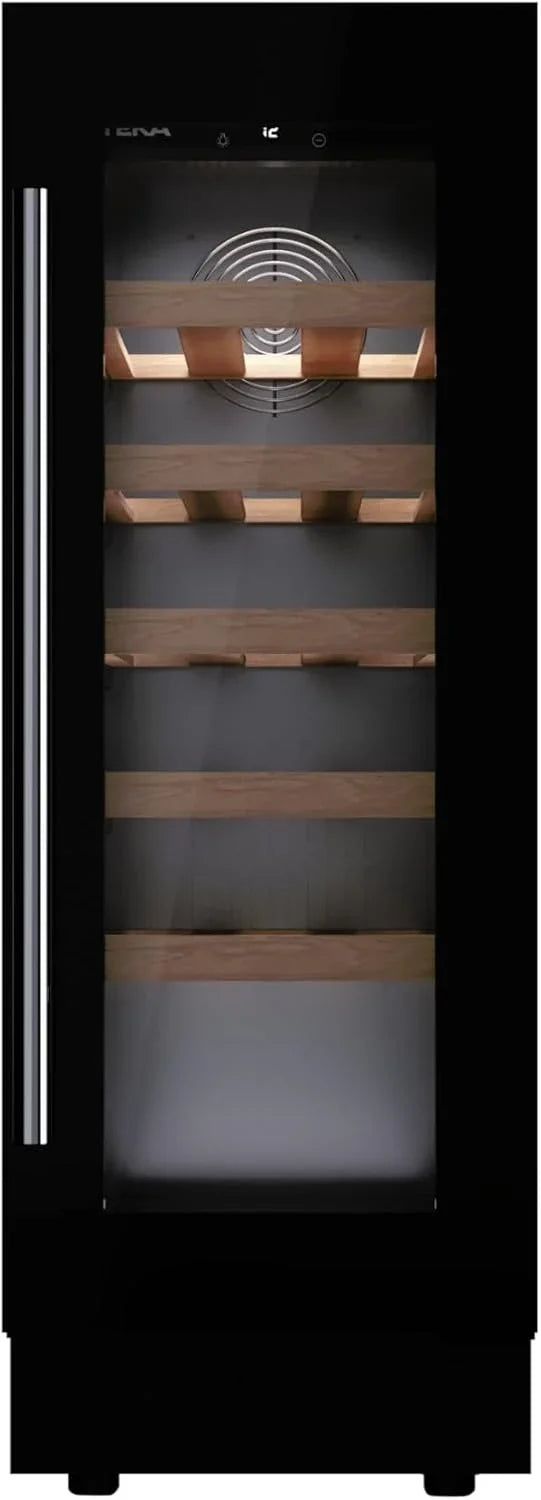 Teka - Vinoteca - Enfriador de vinos independiente con capacidad para 20 botellas y control de temperatura ajustable - Modelo Sommelier RVU 10020 GBK