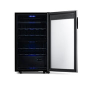 2026 Refrigerador de Vinos Independiente Newair® – 28 Botellas (48 cm), Doble Zona, Acero Inoxidable