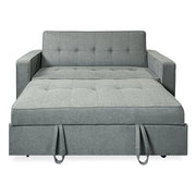 2026 Sofá Cama De 2 Plazas Modelo Vienna Con Reposabrazos, Gris, Diseño Moderno, Práctico Y Funcional