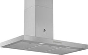 Balay - Campana Extractora Decorativa de Pared, 90 cm de ancho, Iluminación LED, Filtros aptos para Lavavajillas, Acero Inoxidable, 3BC097EX