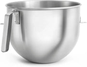KitchenAid Batidora Amasadora Heavy Duty 6.6L, Engranajes Todo Metal, 11 Velocidades, Arranque Suave, Corte por Sobrecalentamiento, Bol 3 Puntos, Blanco