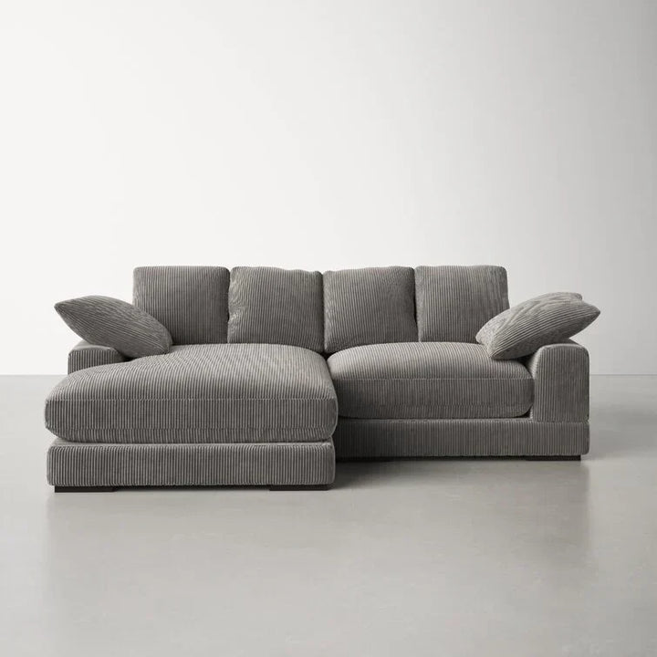 106′′ Wide Reversible Sofa & Chaise
