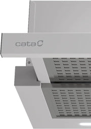 Cata Campana Extractora TFH 6830 GWH 6 Niveles de Extracción Panel de Control Táctil Nivel Sonoro 46 db Motor Extra Silencioso Iluminación LED Interior Blindado Fácil Limpieza Ancho 60 cm Color Blanco