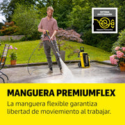 Kärcher hidrolimpiadora K 7 Comfort Premium Connect Home, presión: máx. 180 Bar, caudal: 600 l/h, área: 60 m²/h, Manguera de Alta presión, Tambor para Manguera, Control Mediante App, Home Kit
