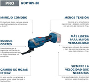 Bosch PRO Multiherramienta GOP18V-30