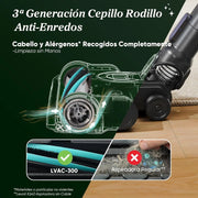 Levoit LVAC300 Aspiradora sin Cable para Mascota, Mini Cepillo Turbo, HEPA
