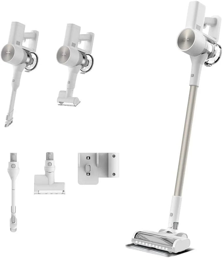 XIAOMI Aspiradora inalámbrica G20, 25 kPa / 150 AW, 60 min de autonomía, filtración 99.9%, con luz Frontal para detección de Polvo, Ideal para Suelos Duros, alfombras y Pelo de Mascotas