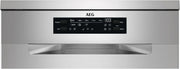 AEG Lavavajillas de 60 cm, FFB64607ZM, 13 cubiertos, Motor Inverter, Libre Instalación, Display LCD, 8 programas, 4 temperaturas, AirDry Extrahigiene, Serie 6000 SatelliteClean, INOX