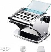 Máquina de Pasta Eléctrica de Acero Inoxidable silver-Triple-blade