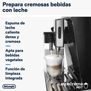De'Longhi Eletta Evo - Cafetera Superautomática 6 Bebidas Negro