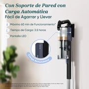 Levoit LVAC300 Aspiradora sin Cable para Mascota, Mini Cepillo Turbo, HEPA