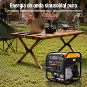 maXpeedingrods 3800W inverter generador portátil gasolina con two 230V/USB
