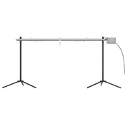 Barbacoa Automática Con Motor Acero Inoxidable 150x46,5x82,5 Cm Vidaxl
