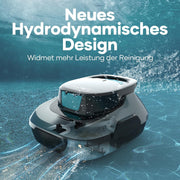 AIPER Robot de Piscina, Aspirador de Piscina inalámbrico a batería, Tiempo de Limpieza 90 Minutos, Limpieza automática con función de autoaparcamiento