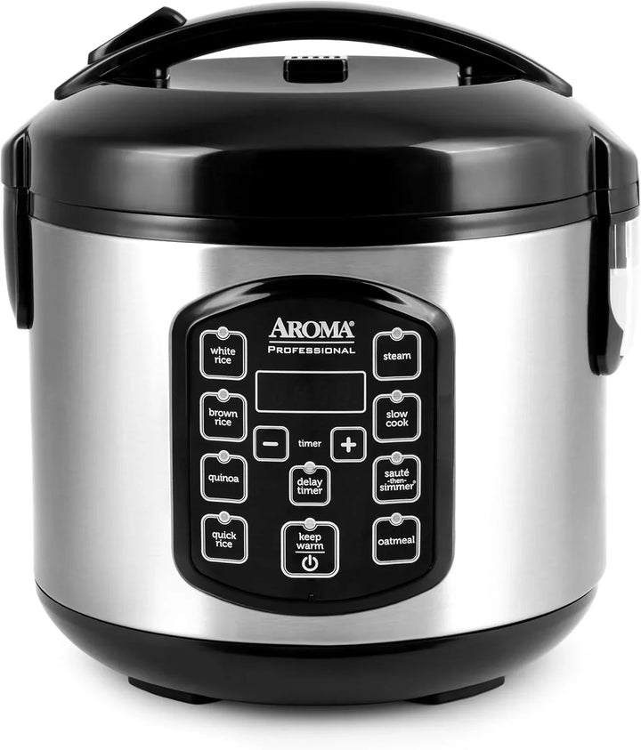 Aroma ARC-954SBD - Arrocera digital, acero inoxidable