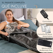 Lifepro BioRemedy Plus Manta de Sauna Infrarroja Portátil de Terapia para Casa