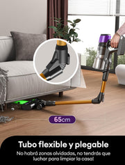 Ultenic Aspiradora sin Cable 55Kpa/55Min con Cepillo Antienredos Mejorado