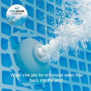 2025 Bomba Filtro de Arena para Piscinas Fuera de Tierra Intex 2100 GPH con Aspirador Automático