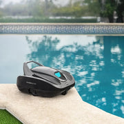 Cecotec Robot Limpiafondos Piscina sin Cable Conga Pooldroid 2000 FloorMaster. Autonomía 100mins, Piscina sin Pendientes, hasta 80m2, Profundidad Máxima 2,5m, Capacidad 2,5L, Filtro Alta Eficiencia