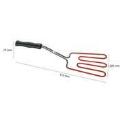 Encendedor Eléctrico Para Barbacoa, Mínima Emisión De Humos Plata 800w Clatronic Ega 3404