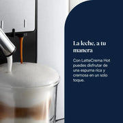 De'Longhi Perfetto Primadonna Soul ECAM612.55.SB Superautomatic Coffee and Cappuccino Coffee Maker with LatteCreme Milk System, Bean to Cup Technology, 18 Beverages, App Control
