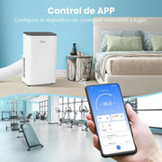 MIDEA Pingüino Aire Acondicionado Portátil Frío y Calor 3000 Frigorías / 12000 BTU - Climatizador silencioso con bomba calor 3500 W Air conditioner 4 modalidades con kit de ventana y control remoto