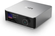 WiiM Ultra Music Streamer, Digital Preamp, 3.5" Touchscreen, Compatible with Google Cast, Alexa, Play Spotify, Amazon Music, Tidal, HDMI ARC, Phono Input, Headphone Out, Gray