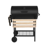 Barbacoa De Carbón Y Ahumador  Red Deco Outdoor Kentucky Negro