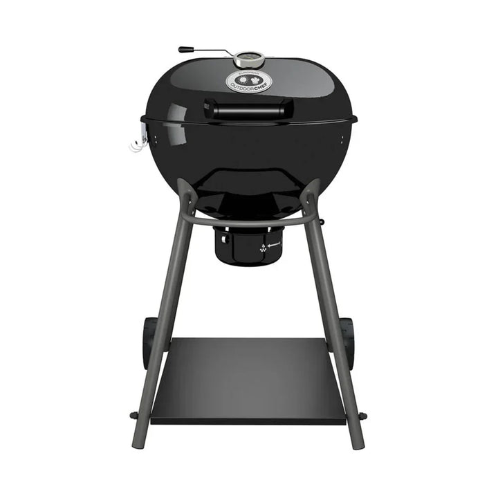2026 Barbacoa de Carbón Outdoorchef KENSINGTON 570 C – Sistema Slide-Trichter para calor directo/indirecto – Negro