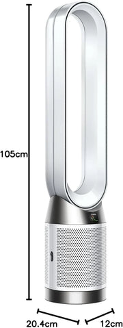 Dyson Purifier Cool PC1 chłodzący oczyszczacz powietrza o dużej mocy (Biały/Biały)