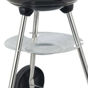 Barbacoa De Carbón Lolahome Con Parrilla De Acero, 74x45x41cm, Negra