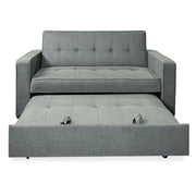 2026 Sofá Cama De 2 Plazas Modelo Vienna Con Reposabrazos, Gris, Diseño Moderno, Práctico Y Funcional
