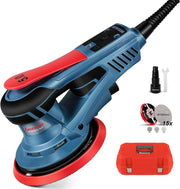 FANZWORK Lijadora Rotorbital 150 mm, 350W, Motor sin escobillas