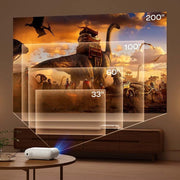 Przenośny projektor Yoton Y9, Full HD, 450 ANSI lumenów