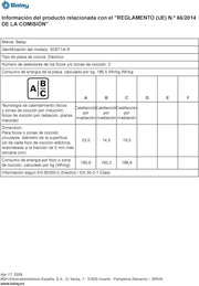Balay, Placa Vitrocerámica, 3 fuegos, Control Táctil, Negro, 3EB714LR