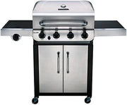 Char-Broil Convective 440 S Gas Barbecue with 4 Burners, Cast Iron Grates, Stainless Steel Burners - Ideal for Outdoor Cooking, Garden and Patio