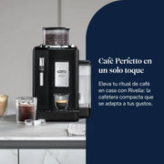 De'Longhi Rivelia - Cafetera Superautomática 8 Bebidas Negro