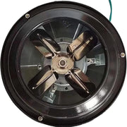 Ventilador de escape de chimenea de 100 W/120 W, evacuador de humo, ventilador de chimenea, inductor de corriente de aire para un flujo de aire eficiente, adecuado para chimeneas y chimeneas (1 unidad