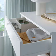 Cómoda VIHALS de 6 cajones de IKEA, color blanco, 70x47x120 cm