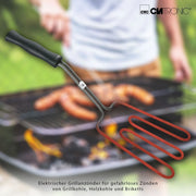 Encendedor Eléctrico Para Barbacoa, Mínima Emisión De Humos Plata 800w Clatronic Ega 3404