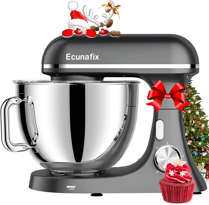 Batidora Amasadora 2000W 8L Robot de Cocina Amasador Multifunción